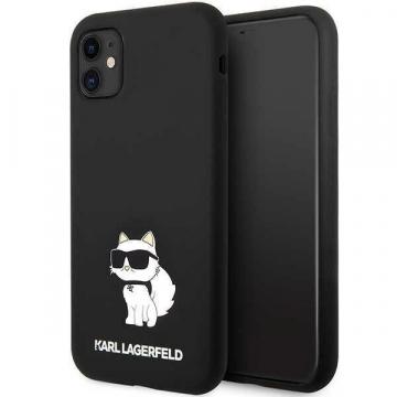 Artikelbild Karl Lagerfeld KLHCN61SNCHBCK iPhone 11/ XR hardcase black/black Silicone Choupette
