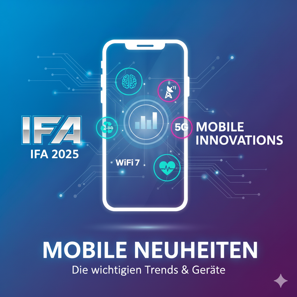 IFA 2025: Mobilfunk-Neuheiten, die unseren Alltag revolutionieren – Ein Blick auf die Tech-Zukunft